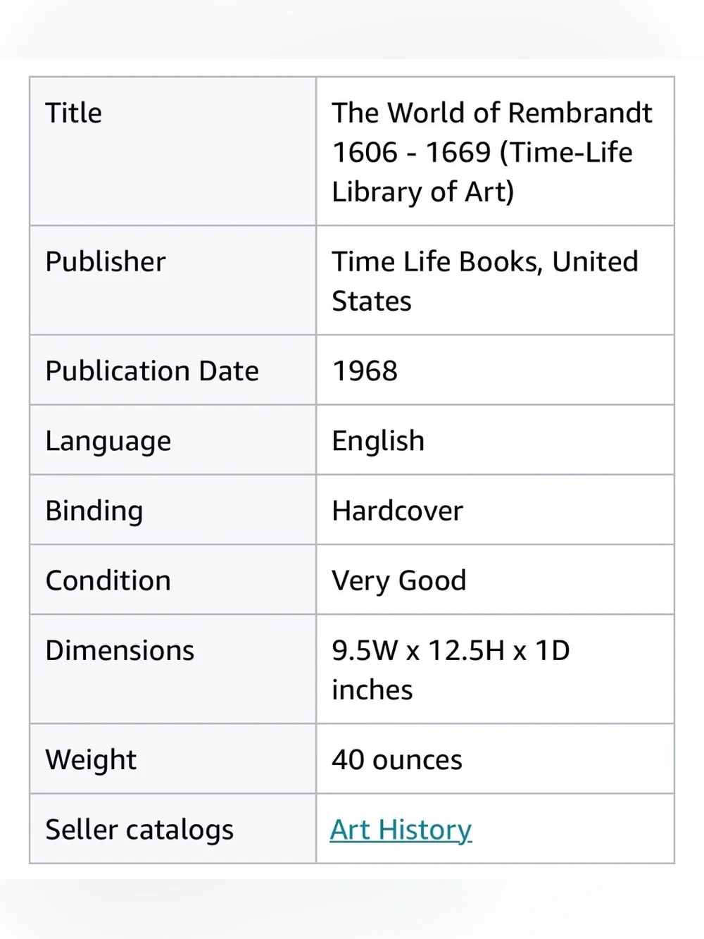 Time Life hardcover book